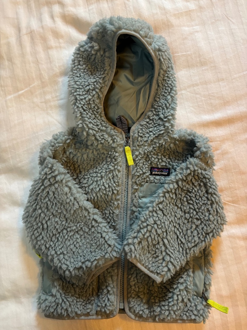 Patagonia Winter Jacket - Sky Blue Baby 12-18 months